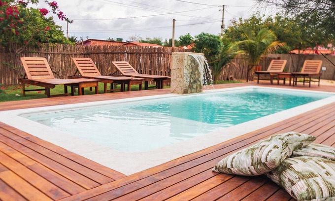 Barra Grande Ski Chalet | Charmoso chalé a 800 m da praia de Barra Grande/PI