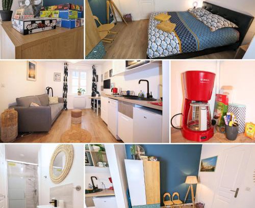 Verdun Apartment | CHATEL - Centre Ville - 1 Lits - Canapé convertible - Chambre communicante - Parking Proche - Géré par PrestaZen'Services