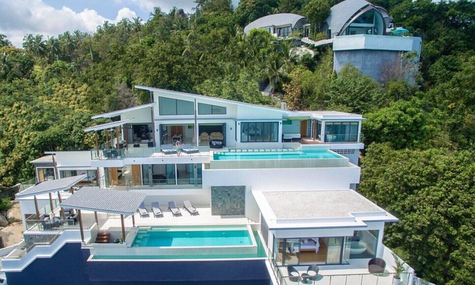 Lamai Villa | Chaweng Peak Villas - Infinity Pools Sleep 12 in Chaweng Noi