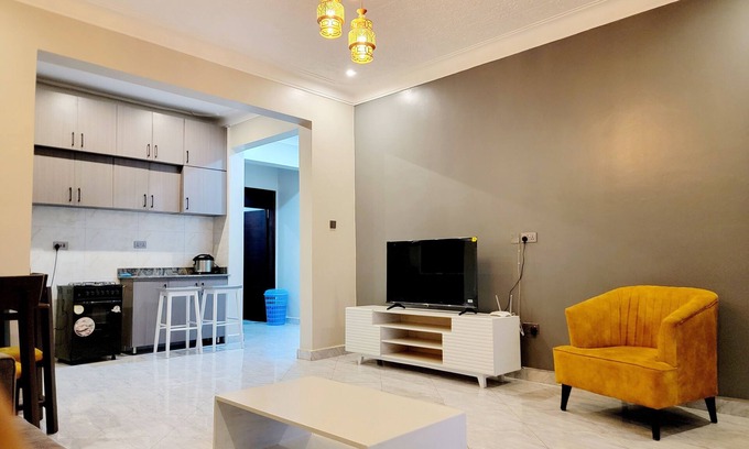 Kampala Apartment | Chayil Loft Bahai, 1bedroom/1bathroom,free;wifi,parkin,laundry,next 2BahaiTemple