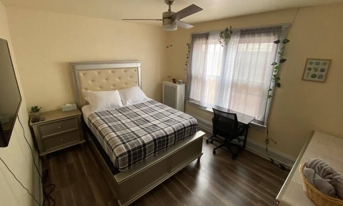 Wilkes-Barre House | Cheerful Family Friendly Home with Media Room