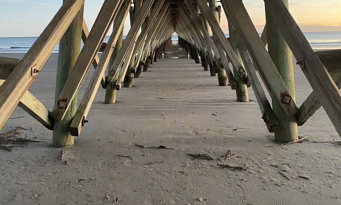 North Myrtle Beach Condo | Cherry Grove Condo - Steps from the Beach