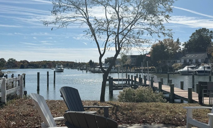 Mayo House | Chesapeake Charm! Waterfront Property! Hot Tub! Grill - Beautiful 4 BR/3.5 Bath