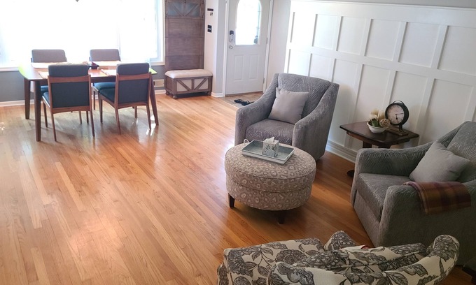 Rochester House | Cheshire House/Family Home, Fenced Yard, Pet Friendly, 2 mi from Mayo Clinic