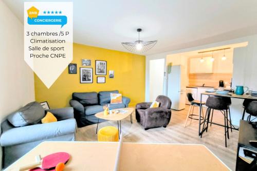 Amberieu-en-Bugey Apartment | Chez Lulu - 5 lits- proche CNPE - Gare