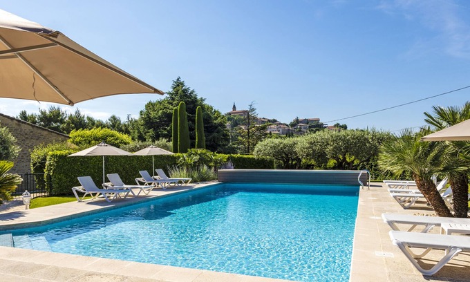 Crillon-le-Brave Apartment | 'chez Nous' Pour 2 Personnes, Calme, Pied du Mont-ventoux, Piscine, Wifi, Clim