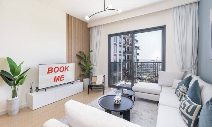 Dubai Apartment | Chic 1-Bed for 4 in Prime Dubai Hills Location!