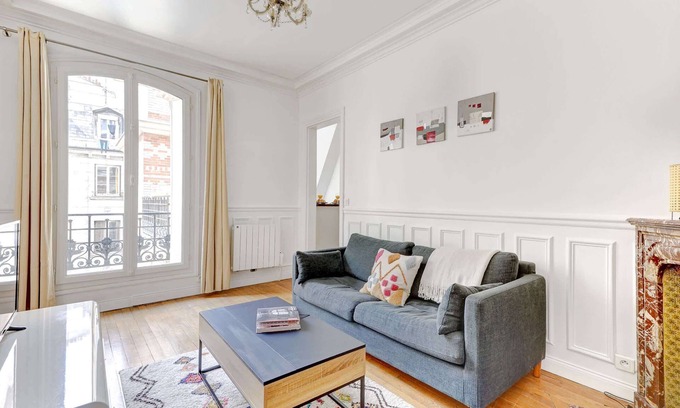 Bonne-Nouvelle Apartment | Chic 1BR Near Le Marais - Montorgueil & Louvre