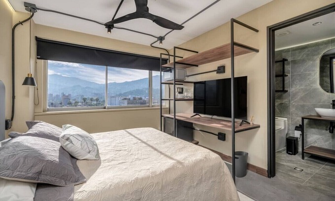 La Candelaria Apartment | Chic 8th-Floor Loft, Stunning Downtown City Views