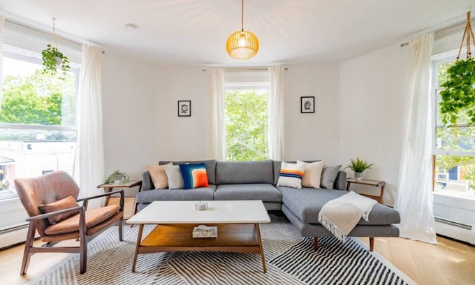 Water Hill Apartment | Chic Apt Above Bakery, Minutes walk to Downtown!