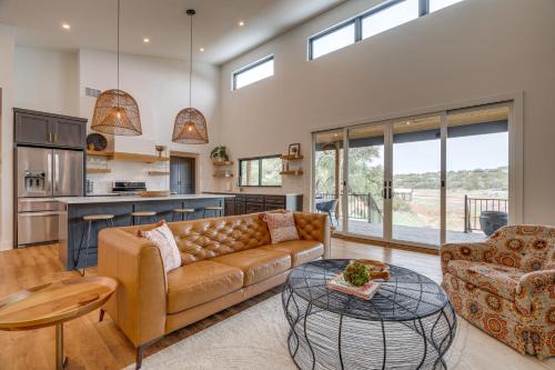 Council Creek South House | Chic Burnet Home on Lake Buchanan with 2 Fireplaces!