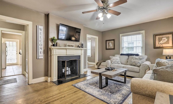 Greensboro House | Chic & Cozy Greensboro Home, 2 Mi to Dtwn!