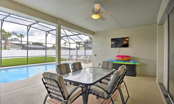 West Haven House | Chic Davenport Home w/Pool, Hot Tub & Game Room!