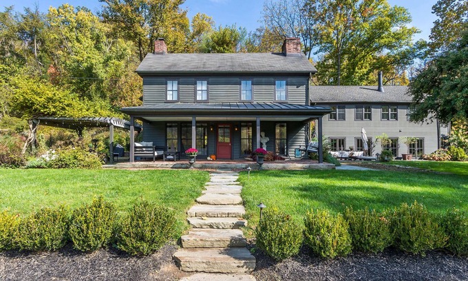 Point Pleasant House | Chic Historic Luxury on the Delaware River