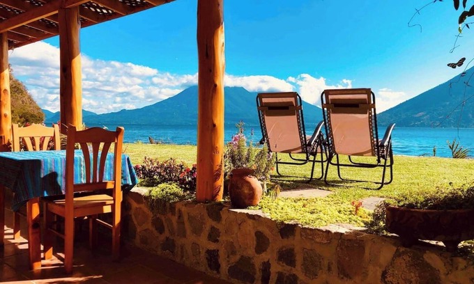 San Marcos La Laguna Apartment | Chic Lakefront Retreat: Casa Mariposa Atitlán