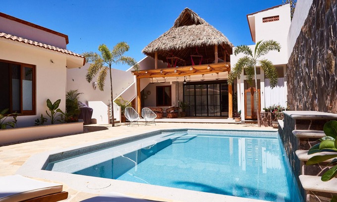 San Francisco House | Chic San Pancho luxury w/pool in heart of pueblo!