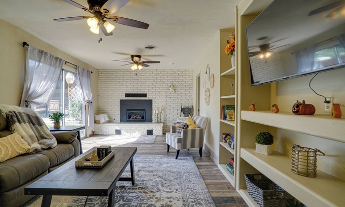 Tyrone House | Chic Silver City Getaway w/Patio + Gas Grill