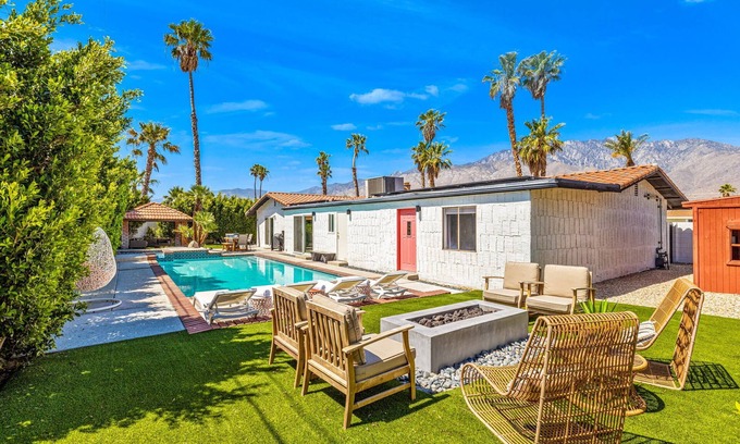 Desert Park Estates House | Chic Spanish Palm Springs ~2000 square feet Pool Home