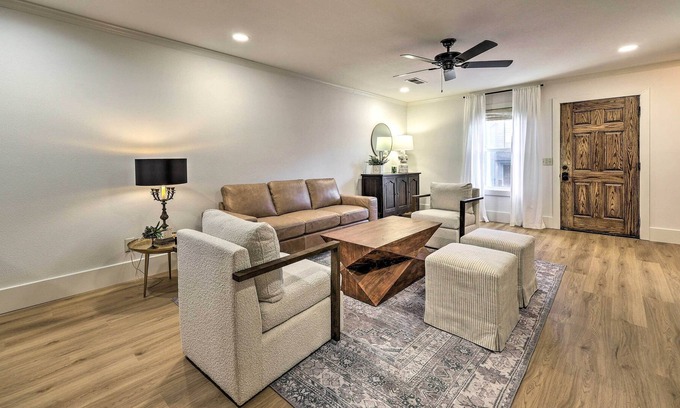Johnson House | Chic Springdale Townhome Near Dining & Sports