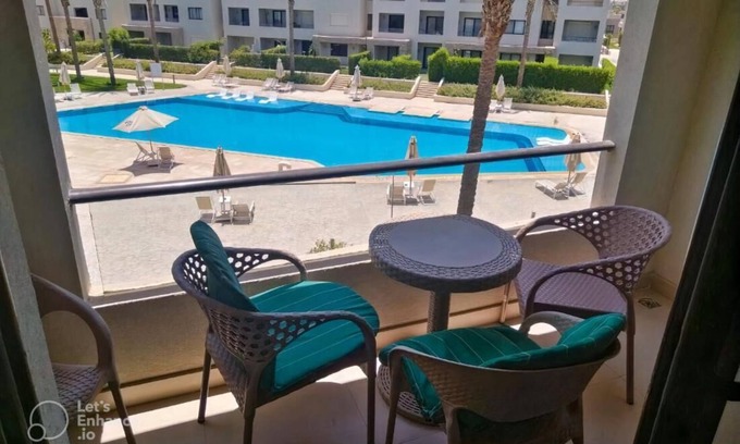 Ain Sokhna Ski Chalet | Chill at Salty Life, Pool & Balcony, Azha, Sokhna