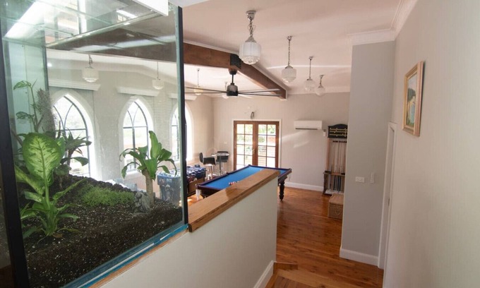 Warrimoo House | Church House - Warimoo large living and games room