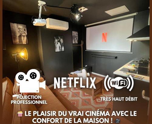 Villeneuve-sur-Lot Apartment | Cinéma Room - Immersion Total pour Cinéphile !