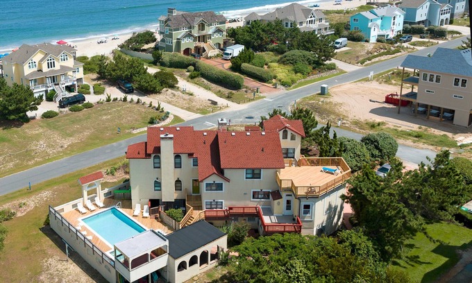Ocean Hill House | Cinco de Mayo: Semi-Oceanfront | Pool and Hot Tub