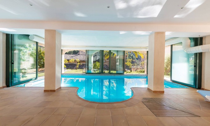 Fornalutx Villa | CIRCE - Stunning townhouse with an indoors heated pool in the mountains. Free WiFi
