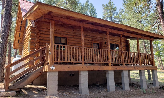 Alpine Cabin | Circle Pine Ranch-"The Real Log Cabin Experience"