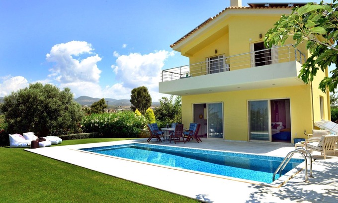 Agrilos Villa | Citron Pale Villa with Private Pool