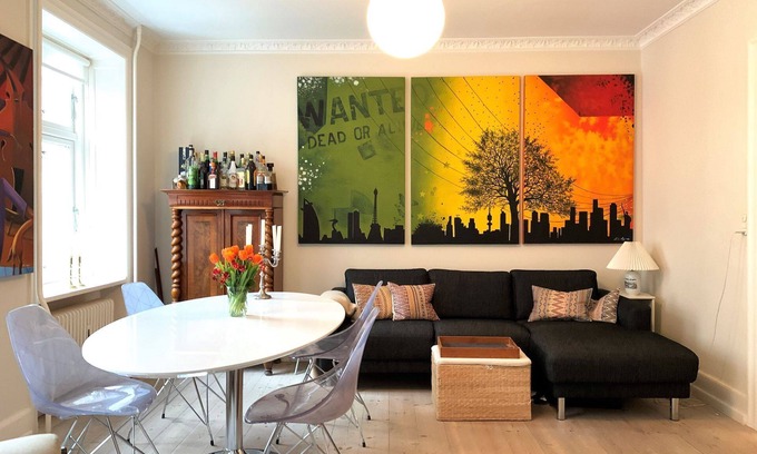 Osterbro Apartment | City Apartment in Copenhagen with 2 bedrooms sleeps 4