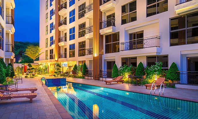 Pratumnak Hill Apartment | City Garden Pratumnak Condominium In Cosy Beach