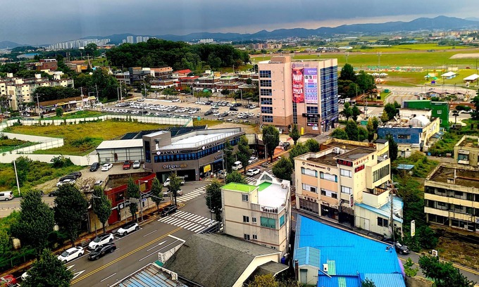 Pyeongtaek Apartment | Cityscape Sanctuary near Camp Humphreys
