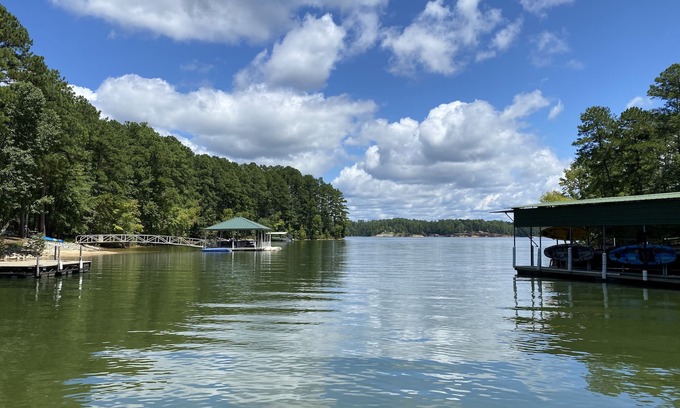 Lincolnton House | Clarks Hill Lake house with private pool.