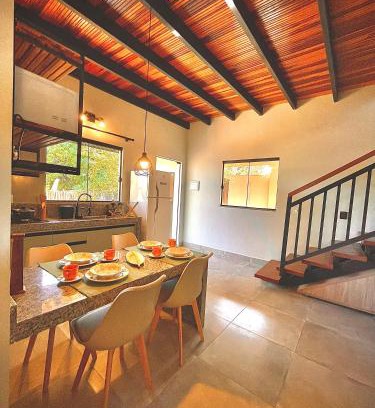 Cavalcante House | Claruá Chalés - LOFT BARU- Lofts românticos em Cavalcante- 5m do centro