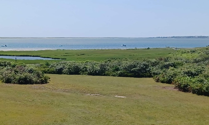 Edgartown House | Classic Chappy Beach House, big water views, near the water