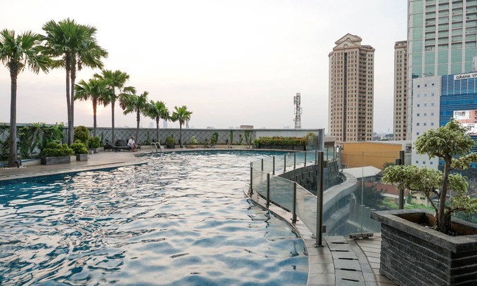 Slipi Apartment | Classic Elegance Combined 2Br At Gp Plaza Apartment