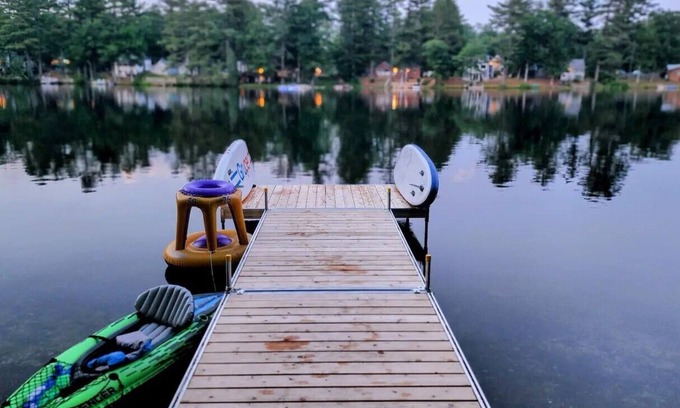 Windham Cabin | Classic Maine Cabin, Private Waterfront Easy Access to Nearby Amenities