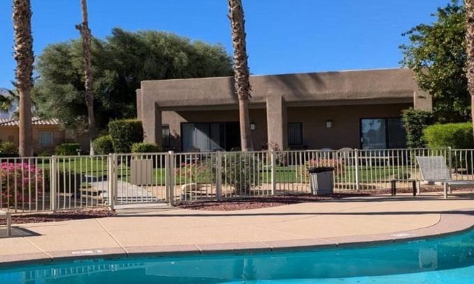 Palm Springs Condo | Claude & Philippe's Oasis in Desert Princess