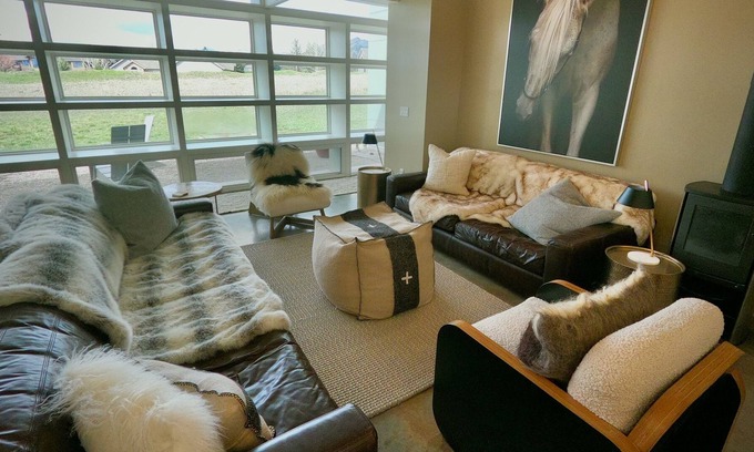 Bozeman House | Clean contemporary two-bedroom two-bath home