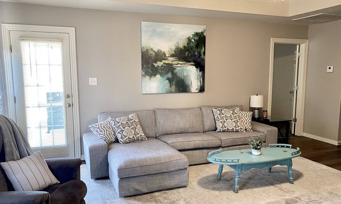 Fort Smith House | Clean, cozy, & centrally located with 2-car garage!