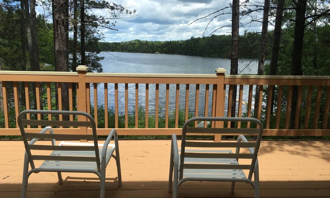 Mancelona Cabin | Clean, cozy lakefront cottage 1/2 mi from Blue Bear ORV and snowmobile trail