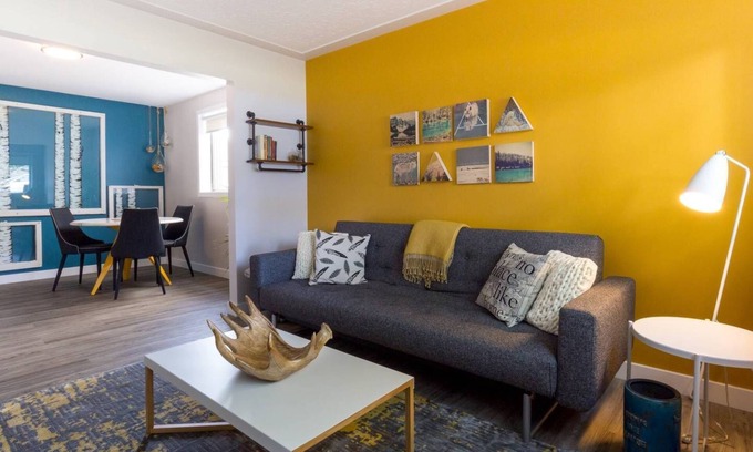 Whyte ave House | Clean Modern Comfort in Old Strathcona
