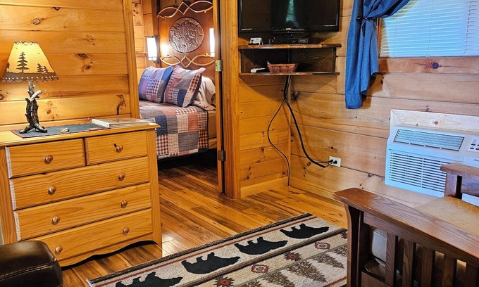Waynesville Cabin | Clean, private cabin, convenient to downtown Waynesville; 1 of 2 cabins