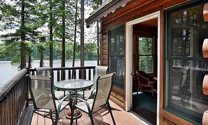 Hayward Cabin | Clear Lake Point - log cabin on private peninsula