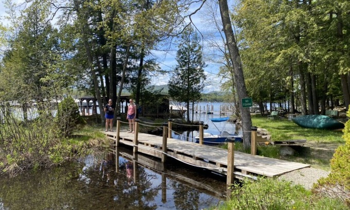 Lake George House | Cleverdale acreage with Dock slip