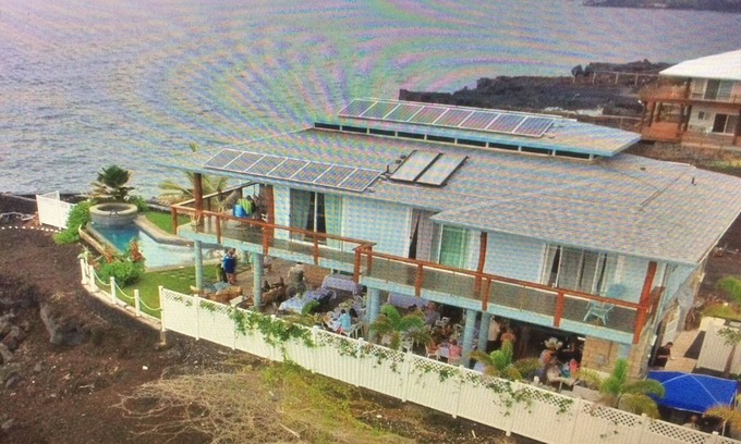 Captain Cook House | Cliffs of South Kona ‘The Cove at Milolii'