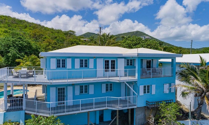 Cane Bay Villa | Cliffside at Cane Bay - 3 bed/4 bath seaside home with private pool.