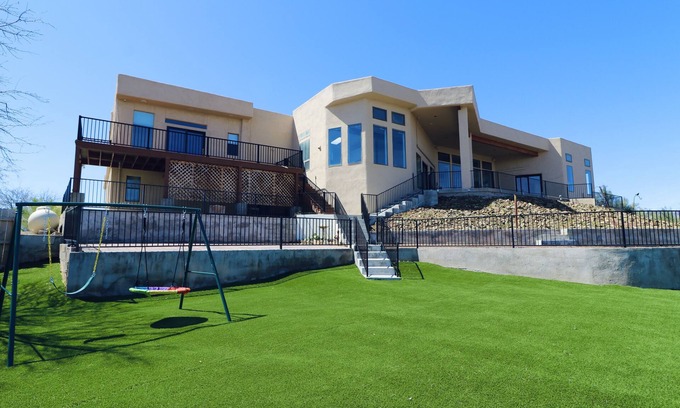 Clarkdale House | Cliffside Castle - Hillside house with stunning views
