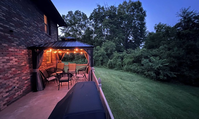 Bristol House | Close to everything, with 1,000 sqft entertainment area, grill and gazebo.